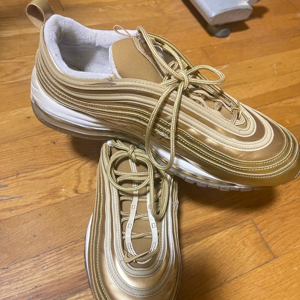Gold on Gold 97 Airmax